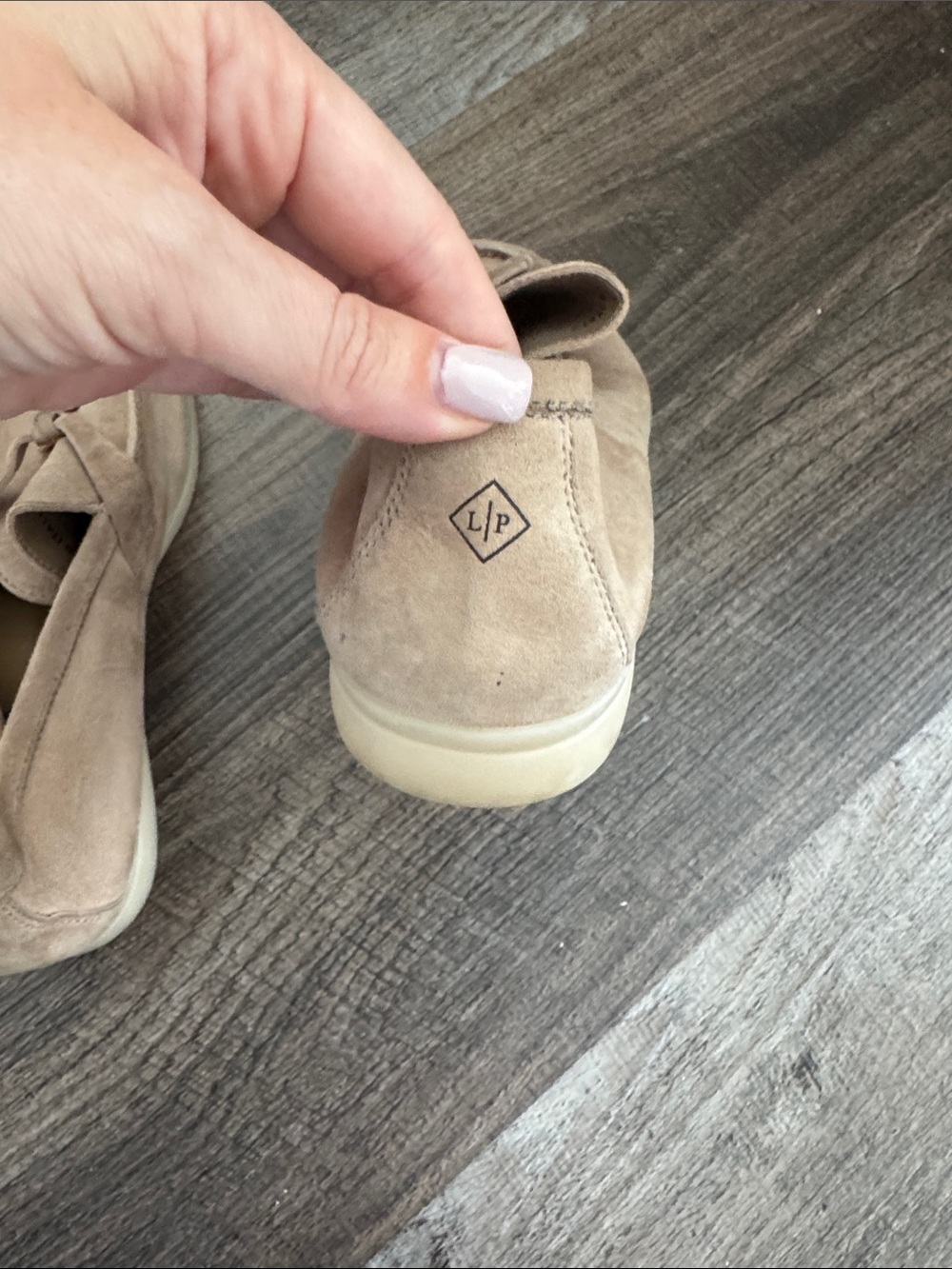 Loro Piana Suede Tassel Loafers in Taupe - Picture 7 of 9